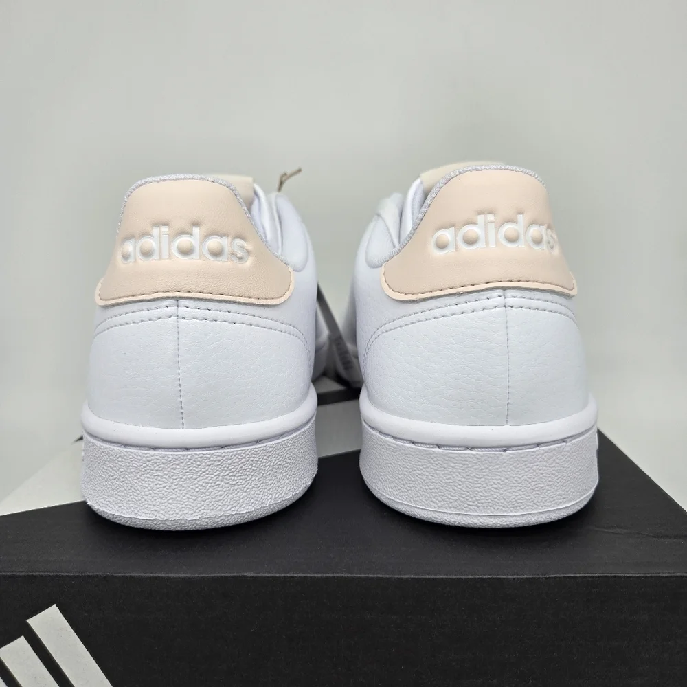 New Adidas Advantage 'White Wonder Quartz' ID9652 Women's Shoes Size 8 - Picture 4 of 8